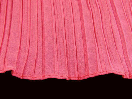 Taśma 11cm falbana PLISA koral