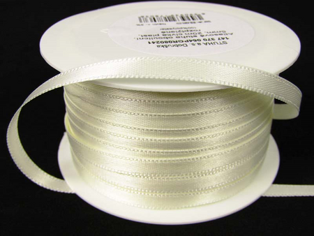 Wstążka 5mm atłas ecru jasny