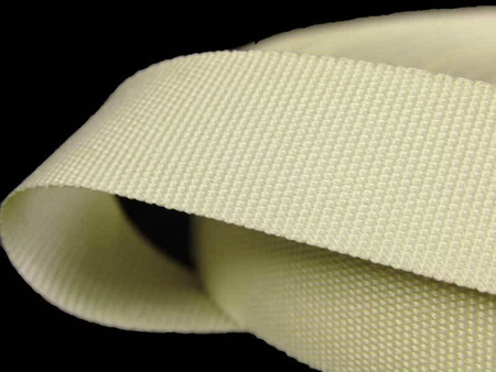 Taśma 15mm ryps poliestrowa ekri