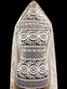 Koronka 145cm tiulowa haft ivory