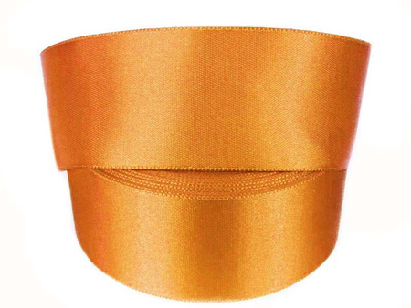 Wstążka 40mm atłas rdzawa