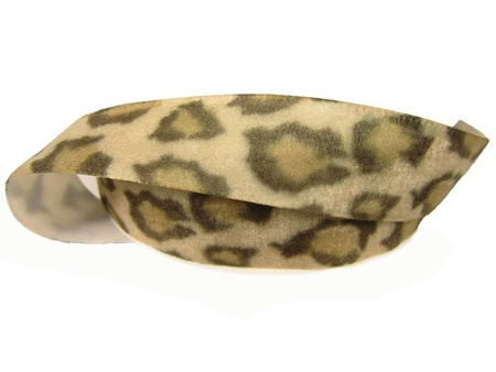 Aksamitka 22mm Ocelot beż jasny