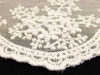 Koronka 7cm tiulowa bawełna ivory
