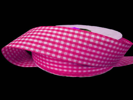 Wstążka 25mm PEPITO amarant