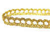 Koronka 0,8cm metaliczna złota