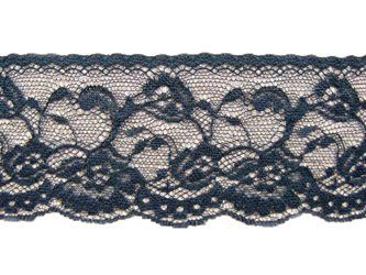 Koronka 6cm stabilna granat