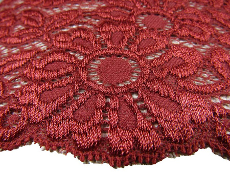 Wstawka 16cm elastyczna rdzawa