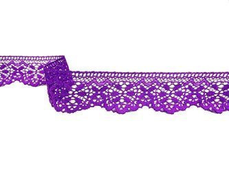 Koronka 3cm elastyczna fiolet