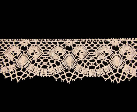 Koronka 7cm bawełniana naturalna