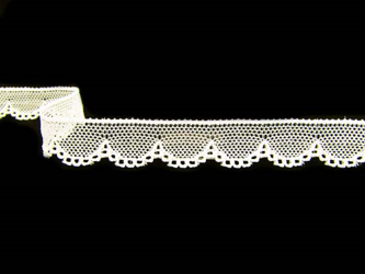 Koronka 1,6cm elastyczna kość słoniowa