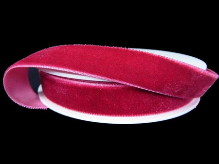 Aksamitka 16mm malina