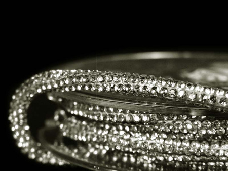 Sznurek 3mm cyrkoniowy srebrny