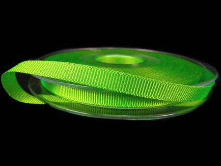 Taśma 6mm ryps poliestrowa groszkowa