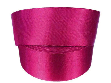 Wstążka 40mm atłas burak