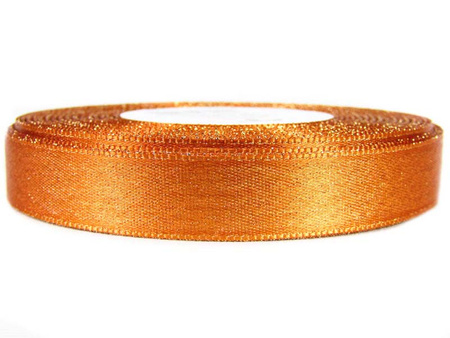 Wstążka 15mm atłas REXOR rdza