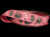 Wstążka 15mm tafta PAISLEY róż