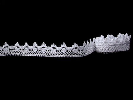 Koronka 2,1cm bawełniana biała