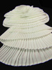 Aplikacja plisowana ivory