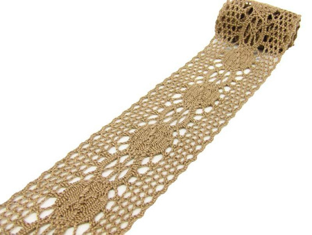 Wstawka 4,8cm bawełniana beż