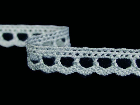 Koronka 0,9cm bawełniana antyczny niebieski