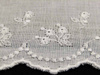 Koronka 5,5cm haft angielski biała