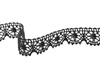 Koronka 2,7cm bawełniana czarna
