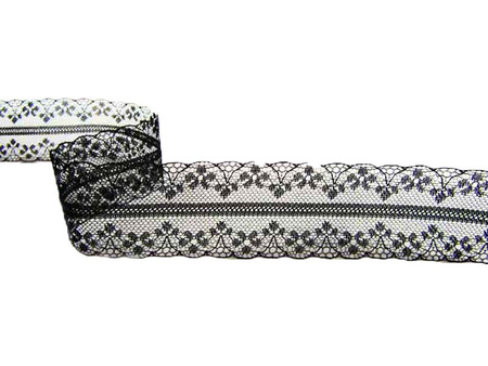 Wstawka 3,8cm stabilna czarna