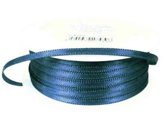 Wstążka 3mm atłas granat indygo