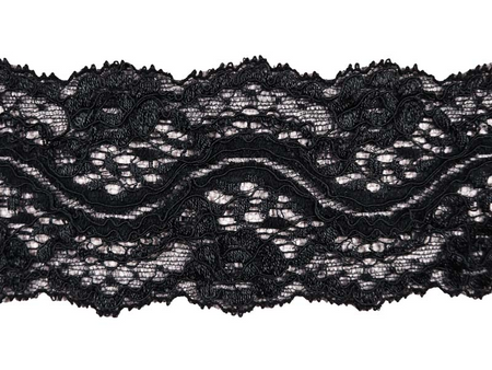 Wstawka 7cm elastyczna czarna