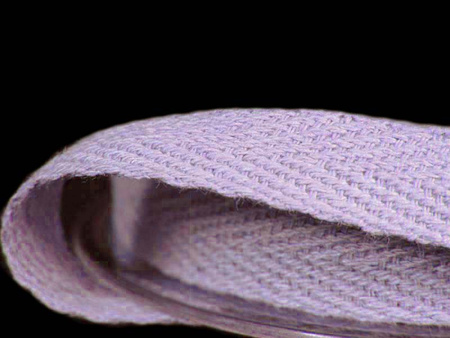 Taśma 10mm bawełniana fiolet jasny