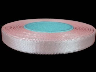 Wstążka 10mm atłas pudrowy róż