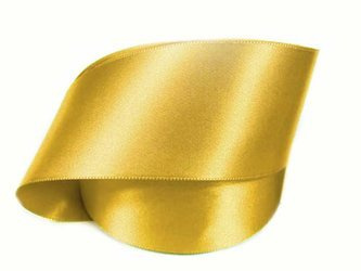 Wstążka 50mm atłas złota