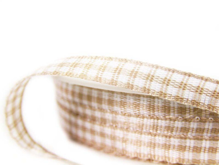 Wstążka 5mm PEPITO beż