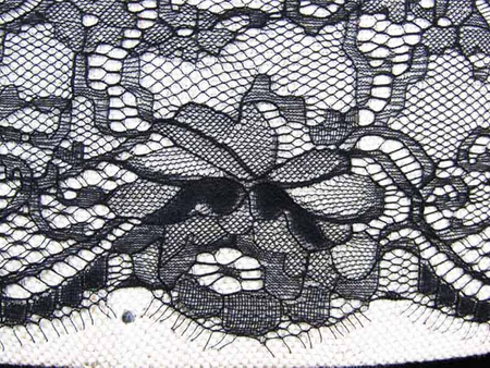 Wstawka 21cm stabilna czarna