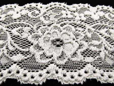 Wstawka 6cm elastyczna biała