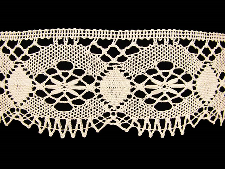 Koronka 9,5cm bawełniana naturalna