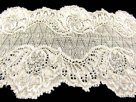 Wstawka 8cm elastyczna ivory