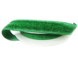 Aksamitka 16mm zielona