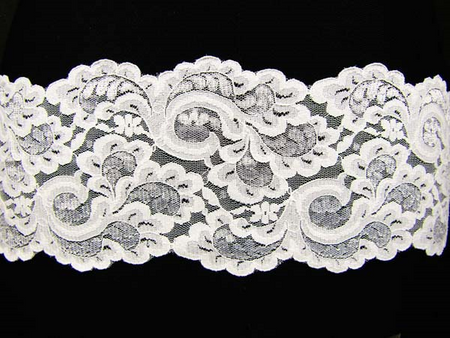 Wstawka 9cm stabilna biała