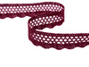 Koronka 3,5cm bawełniana bordo