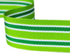 Taśma 25mm ryps lampas zielona pistacja