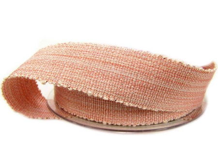 Taśma 25mm ryps CHIN róż