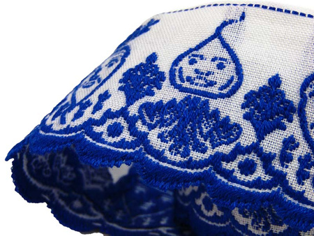 Taśma 45mm żakard BURAK chabrowa