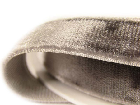 Aksamitka 16mm wiskozowa popiel