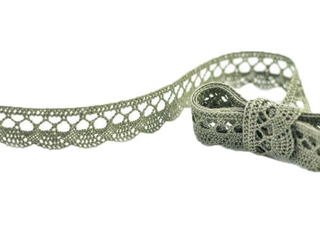 Koronka 1,8cm bawełniana ciemny len