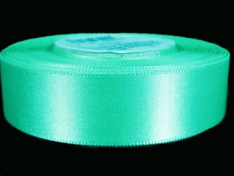 Wstążka 24mm atłas mięta