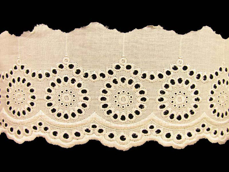 Koronka 11cm haft angielski natural