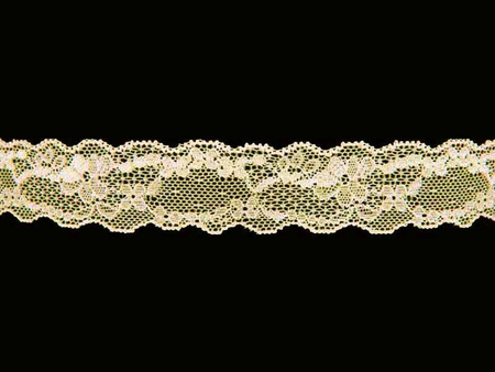 Koronka 3,5cm elastyczna ecru