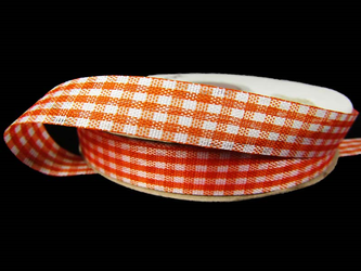 Wstążka 12mm PEPITO pomarańczowa