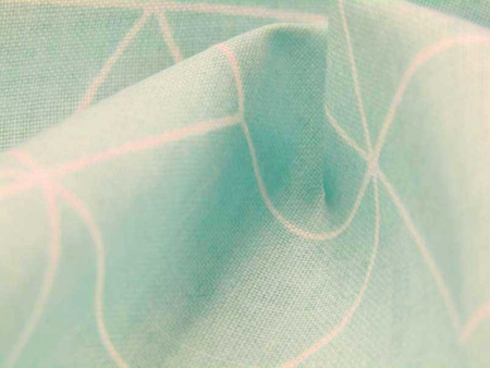 Tkanina bawełniana mięta